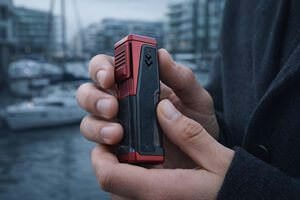 Stormlighter cigar tænding tæt på